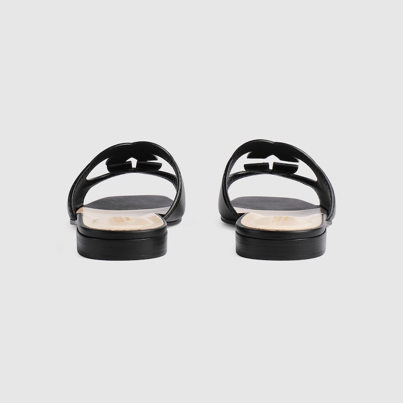 Women’s Interlocking G slide sandal - Image 4